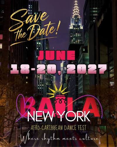 Poster for Baila NY Dance Fest 2027