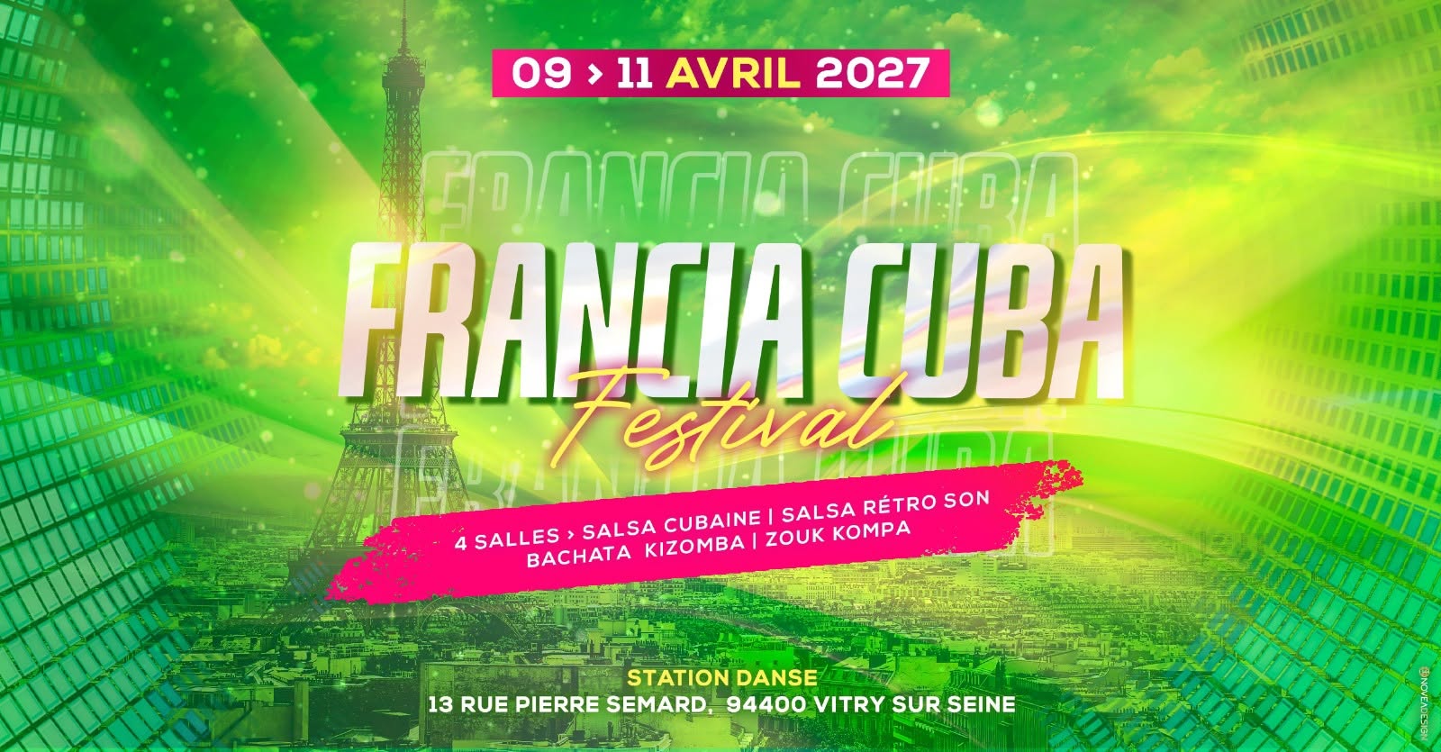 Poster for Francia Cuba Festival 2027