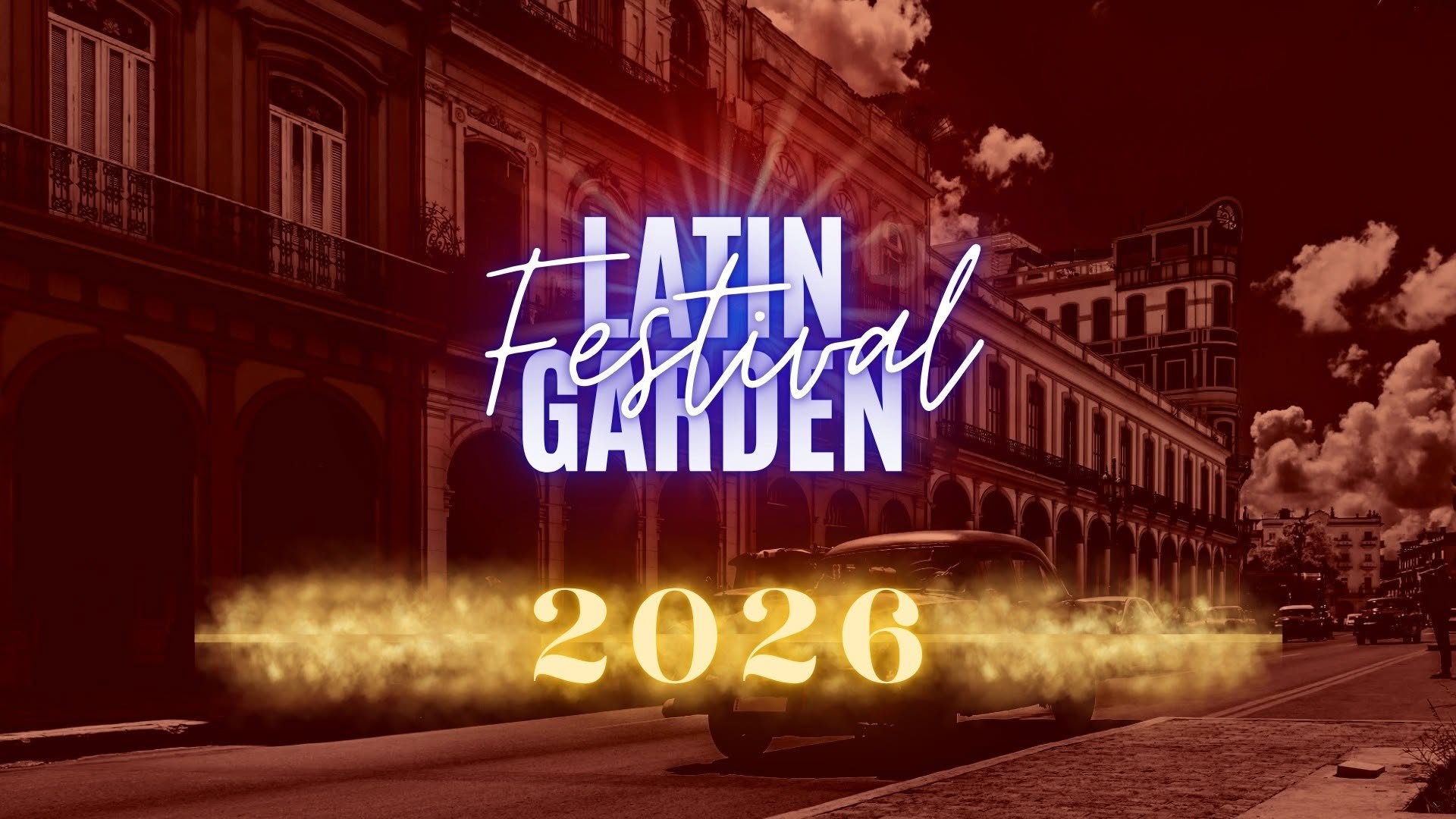 Poster for Latin Garden Festival 2026