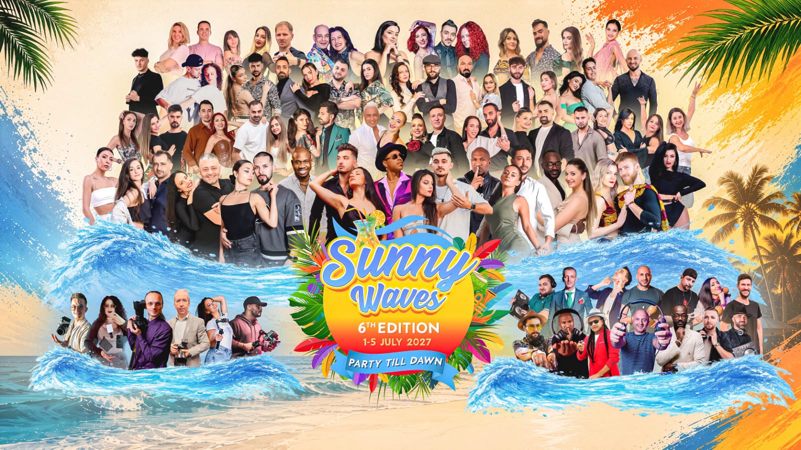 Poster for Sunny Waves Dance Festival 2027