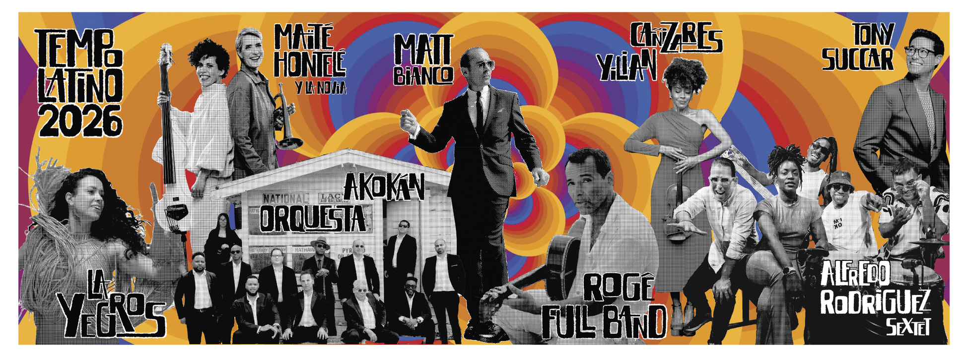 Poster for Festival Tempo Latino 2026